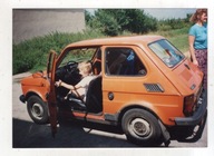 MOTORYZACJA PRL - Samochód Fiat 126p Maluch ok1995