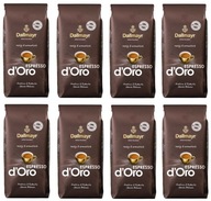 8x 1kg DALLMAYR Espresso d'Oro Kawa ziarnista KARTON