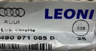 AUDI hadice nárazníka káble wiring stupačka 4S0971085D