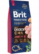 BRIT Premium by Nature Junior LARGE 15kg