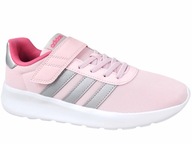 ADIDAS LITE RACER 3.0 IE1134 SPORTOWE BUTY DZIECIĘCE NA GUMKI RZEP RÓŻOWE