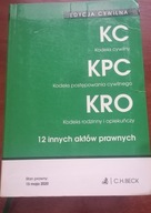 KC KPC KRO BECK Edycja cywilna Kodeks cywilny