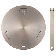 1 Set of Stainless Steel Induction Plate