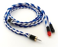 Ručne vyrobený vyvážený kábel pre SENNHEISER HD6XX varianty 2,5mm