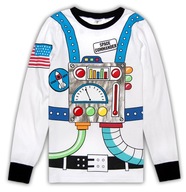 H&M * KOSZULKA grafika SPACE COMMANDER * 128