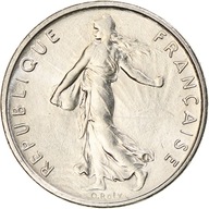 Moneta, Francja, Semeuse, 1/2 Franc, 1973, Paris,