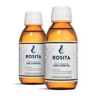 2× Tran Rosita Cod Liver Oil EVCLO 150 ml