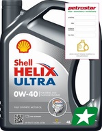 Motorový olej Shell Helix 4 l 0W-40