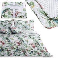 Narzuta KINGFISHER kolor biały drukowany styl boho 200x220 ameliahome - BED