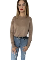 Vero Moda cienki sweter z wiskozy beż roz. 38 (M)