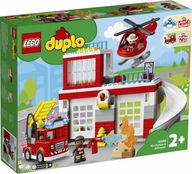 Klocki Lego Klocki DUPLO 10970 Remiza strażacka i helikopter