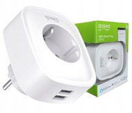 INTELIGENTNE GNIAZDKO SMART WIFI 2,4GHz GOSUND SP112 2XUSB 2.1A HARMONOGRAM