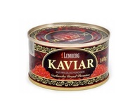 Kawior Ikra z łososia Gorbusza 140g Kaviar Lemberg Grand Premium