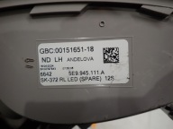 light rear part rear left SKODA OCTAVIA III 2012- KOMBI LED 5E9945111A