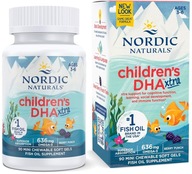 NORDIC NATURALS CHILDREN'S DHA OMEGA 3 - 90 kaps.