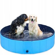 Bazén pre psa zvierat SKLADACÍ ZÁHRADNÁ 160x30cm
