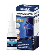 Nasalox Manusilver nosový gél, 20 ml