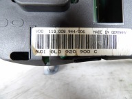 AUDI A3 8L 1.8B dials 8L0920900C