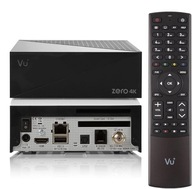 TUNER VU+ ZERO 4K BLACK SAT DVB-S2X LINUX ENIGMA2 OBSŁUGA OSCAM CCCAM