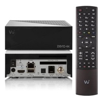 TUNER VU+ ZERO 4K BLACK SAT DVB-S2X LINUX ENIGMA2 PODPORA OSCAM CCCAM