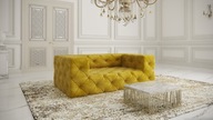 Sofa pikowana BENTLEY 2-osobowa w stylu glamour