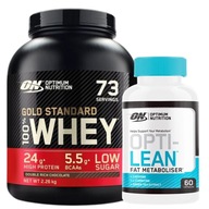 OPTIMUM WHEY GOLD STANDARD 2270g BIAŁKO IZOLAT WPI + SPALACZ