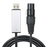 Adapter interfejsu USB do DMX512 o długości 3,48 stopy do komputera