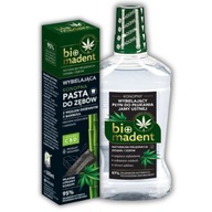 Bio Madent Konopná bieliaca zubná pasta ústna voda Ústnej dutiny