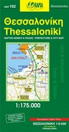 THESSALONIKI mapa samochodowa 1:175 000 ORAMA