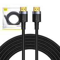 BASEUS KABEL PRZEWÓD WIDEO HDMI 2.0 HD UHD 4K 60HZ 3D HDR HIGH SPEED 5M