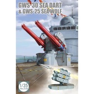 GWS-30 Sea Dart a GWS-25 Sea Wolf 1:35 Takom 2138