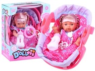 Bábika v nosiči interaktívny bobas bábika rozpráva cikať
