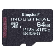 Kingston Technology Industrial 64 GB MicroSDXC UHS-I Trieda 10