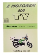 Książka obsługi katalog części Simson S51