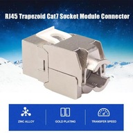 RJ45 Trapezoid Cat6 Cat7 ekranowany moduł FTP 10G gniazdo sieciowe g~4236