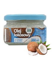 Olej Kokosowy na zimno nierafinowany 200 ml Oliwia