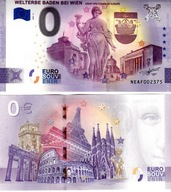 Banknot 0-euro- Austria 2021-2 Welterbe Baden Wien