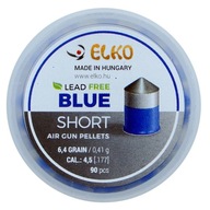 Śrut do wiatrówek w teflonie Blue Short 0,41 grama kal. 4,5 mm 90 sztuk