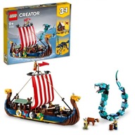 LEGO 31132 Creator Loď Vikingov Had z Midgardu