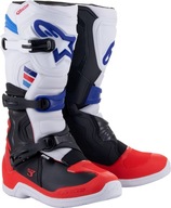 Topánky Alpinestars Tech 3 biela/červená/modrá 11 - 45,5