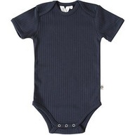 Müsli Body 56 cm 1 m-c Krótki rękaw ORGANIC Granat