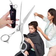 NOŻYCZKI fryzjerskie do STRZYŻENIA włosów PROSTE