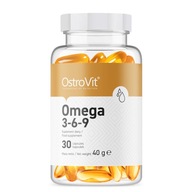 OstroVit Omega 3-6-9 kyselina omega-3 30 kaps.