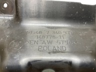 cover IZOLACJA TERMICZNA gearboxes left BMW 3 G20
