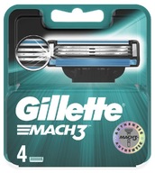 Gillette Mach 3 ostrza nożyki do maszynki 4 szt