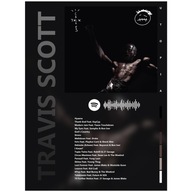 Plagát 40x30 obal albumu Travis Scott UTOPIA rap Cactus Jack Jordan