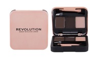 Makeup Revolution London Dark Brown Brow Sculpt Kit Súpravy a palety na brw