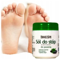 Sól do moczenia opuchniętych nóg stóp - Sól na opuchliznę nóg pocenie 550g
