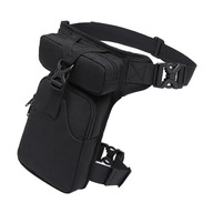 wkv-Adjustable Waist Bag Casual Waist Pack Purse Black