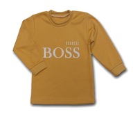 Bluzka koszulka bawełniana Mini BOSS 110